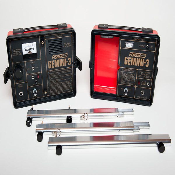 فلزیاب fisher gemini 3