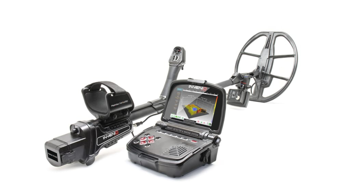 فلزیاب تصویری پیشرفته با صفحه نمایش رنگی و سنسورهای جستجوگر.