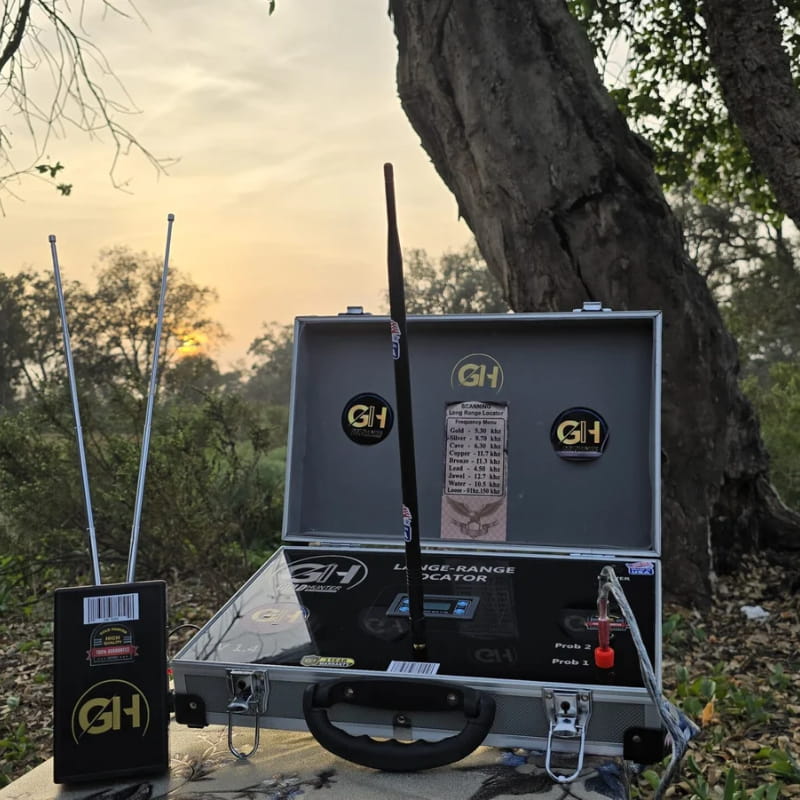 فلزیاب شعاع زن GH Long Range Locator در طبیعت