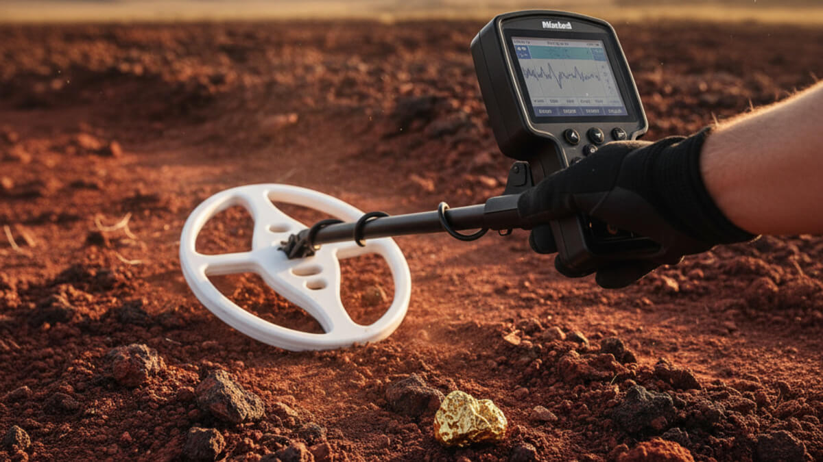 عکس فلزیاب GPX 6000 به عنوان مدعی بهترین طلایاب دنیا