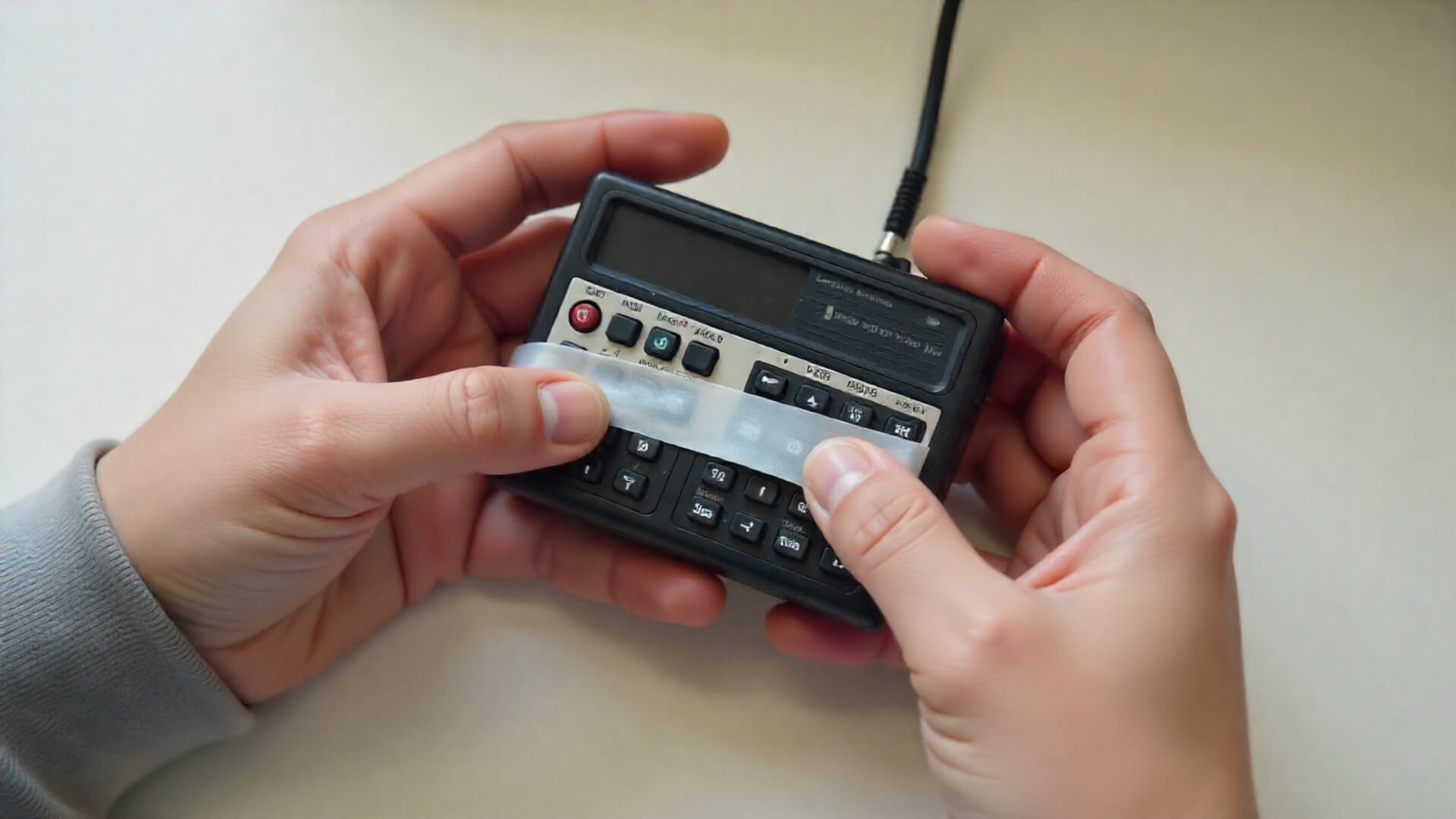 اموزش نحوه اتصال رادیو و ماشین حساب برای ساخت فلزیاب دست ساز.